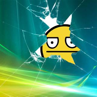 Broken glass computer wallpaper