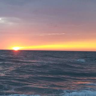 Early sunset wallpaper