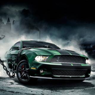 Mustang GT 500 4k iPhone wallpaper