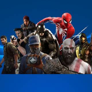 Gaming character wallpaper