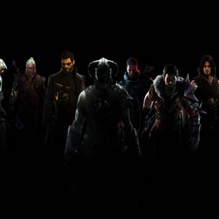 Gaming character wallpaper