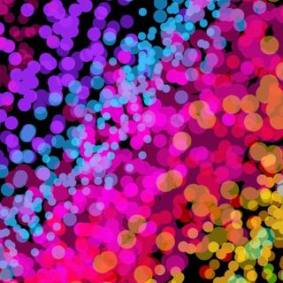 Colorful star lights wallpaper