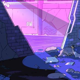 Laptop blue aesthetic wallpaper