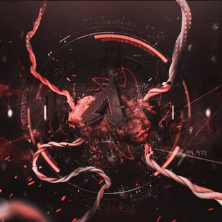 Apex Legends Red Bloody Ultra HD wallpaper