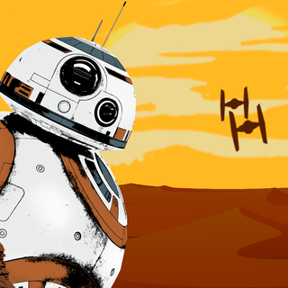 BB-8 Star Wars wallpaper