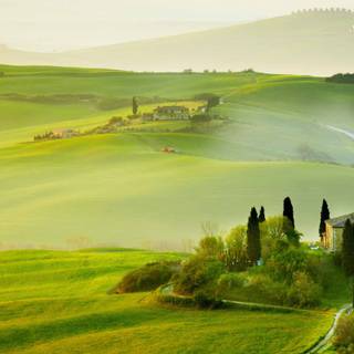 Spring landscape wallpaper