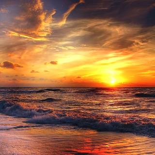 Sunrise Ultra HD wallpaper