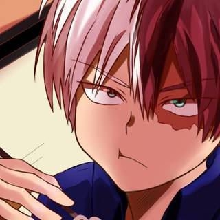 Aesthetic Todoroki wallpaper