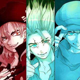 Dr Stone computer wallpaper