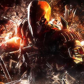 Deathstroke desktop 4k wallpaper