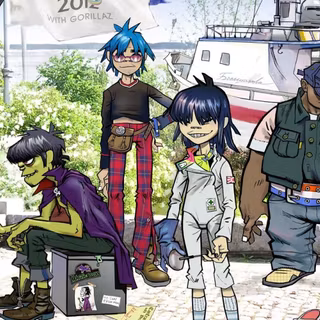 Gorillaz Plastic Beach desktop wallpaper