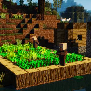 Minecraft Ultra HD wallpaper