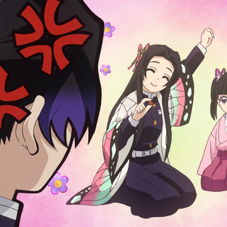 Kanao and Tanjiro wallpaper