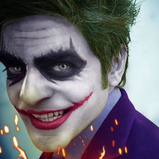 Joker mouth HD wallpaper