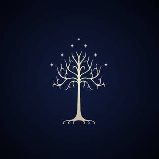 Lord of The Rings minimal wallpaper