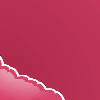 Pink cloud computer wallpaper