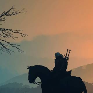 HD phone Witcher wallpaper