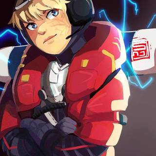 Apex Wattson anime wallpaper