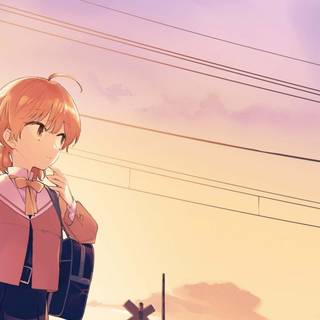 Bloom Into You Android wallpaper