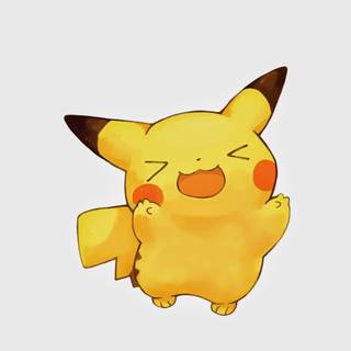 Yellow Pikachu mobile wallpaper