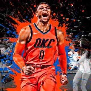 Russell Westbrook desktop Rockets wallpaper