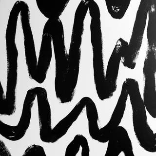 Black and white aesthetic design wallpaper