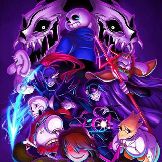 Underfell Sans Android wallpaper