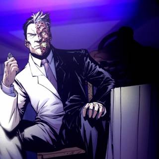 Joker Two Face HD wallpaper
