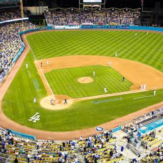 Dodger Stadium iPhone wallpaper