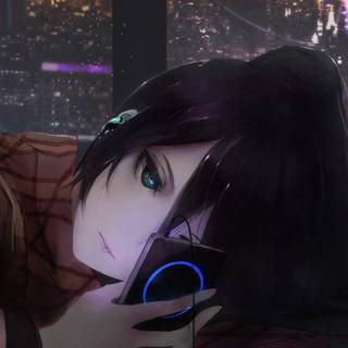 Sad anime UHD mobile wallpaper