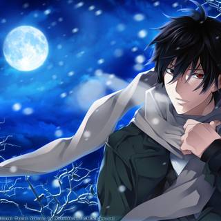 Retro anime guy wallpaper