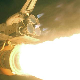 Spacecraft launch desktop wallpaper