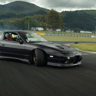 Car drifting 4k desktop wallpaper