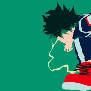 Minimalist anime wallpaper