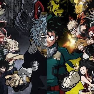 My Hero Academia art wallpaper