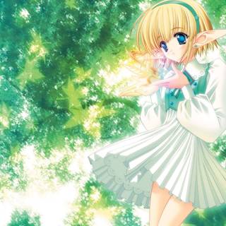 Girl anime kid wallpaper