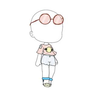 Summer Gacha Life wallpaper