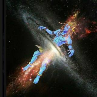 Angry Vishnu wallpaper