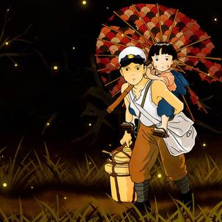 Grave of the Fireflies HD wallpaper