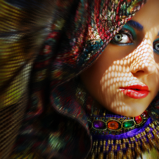 Colorful women wallpaper