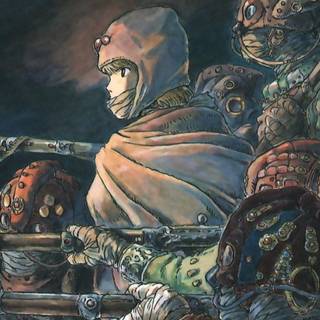 Nausicaä Of The Valley Of The Wind hd wallpaper