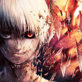 Sad Kaneki anime wallpaper