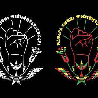 Black lives matter symbol wallpaper