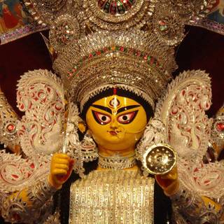 Durga face wallpaper