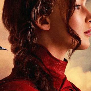 Jennifer Lawrence Hunger Games phone wallpaper