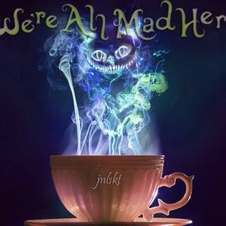 Desktop Cheshire Cat wallpaper