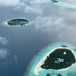 Artificial islands wallpaper