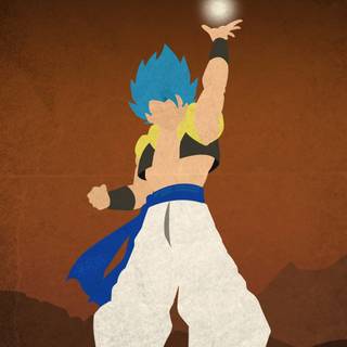 Cartoon minimal mobile wallpaper