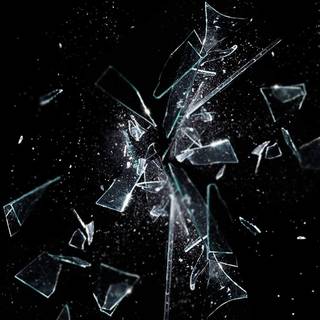 Anime broken glass wallpaper