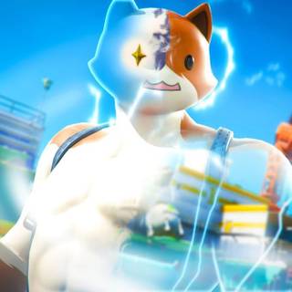 Fortnite Shadow Meowscles wallpaper